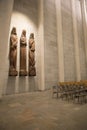 Beautiful view of the interior of Saint Joseph\'s Oratory of Mount Royal in Montreal Royalty Free Stock Photo