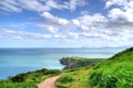 Baily lighthouse in Howth, Ireland Royalty Free Stock Photo