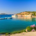 Beautiful view of the island of Rhodes, Greece, Europe.