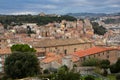 Beautiful view of the Italian port city of Ancona on the Adriatic coast