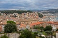 Beautiful view of the Italian port city of Ancona on the Adriatic coast