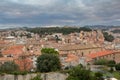 Beautiful view of the Italian port city of Ancona on the Adriatic coast