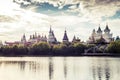 Beautiful view of Izmaylovo Kremlin in Izmaylovo district, Moscow