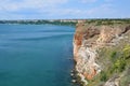 Beautiful View of Kaliakra Cliffs and Seashore Portrait