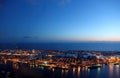 Beautiful View of Kaohsiung Port at Evening Time