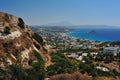 Beautiful view in Kefalos Royalty Free Stock Photo