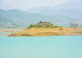 Beautiful view of Khanpur Lake, Pakistan Royalty Free Stock Photo