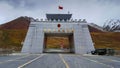 Beautiful View of Khunjerab Pass Royalty Free Stock Photo