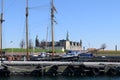 Beautiful view Kronborg medieval castle architecture Denmark Europe Royalty Free Stock Photo