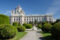 Beautiful view of the Kunsthistorisches Museum Museum of Fine A