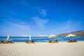 Beautiful view of Kuta beach in the Mandalika region, Lombok. Mandalika is set as one of the main tourist destinations in Indonesi