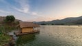 Beautiful view of lake (Khao wong resevoir)