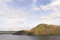 The beautiful view lake toba north sumatra