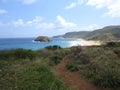 Beautiful view of Lion Beach, Praia do Leao - Fernando de Noronha Island, Brazil Royalty Free Stock Photo