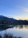 A little lagoon in the valley