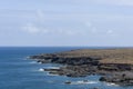 Beautiful view of Los Gigantes cliffs in Tenerife coast, Canary Islands, Spain. Paradise ocean view Royalty Free Stock Photo