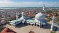 Beautiful view of Malacca Straits Mosque (Masji...