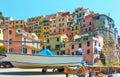 Beautiful view of Manarola town