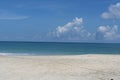 Beautiful view Margarita island in Venezuela on a bright day