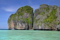 Beautiful view of Maya Bay, Koh Phi Phi, Thailand Royalty Free Stock Photo