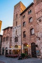 Beautiful view of the medieval town of San Gimignano Royalty Free Stock Photo