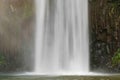 Beautiful view of Millaa Millaa Falls cascading down, Atherton Tablelands of North Queensland Royalty Free Stock Photo