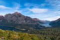 Beautiful view Mirador del Cerro Llao Llao, Bariloche, Argentina