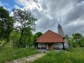 Beautiful view of a mosque in Umoljani, Bosnia and Herzegovina Royalty Free Stock Photo