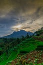 beautiful view mount Manglayang in Sukasari - Sumedang