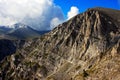 Beautiful view of the Mount Olympus peaks Royalty Free Stock Photo