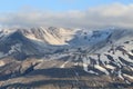 A beautiful View of Mount Saint Helens Area,USA Royalty Free Stock Photo