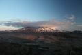 A beautiful View of Mount Saint Helens Area,USA Royalty Free Stock Photo