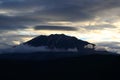 A beautiful View of Mount Saint Helens Area,USA Royalty Free Stock Photo