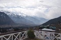 Beautiful view with Mountain from a Hill station of northen part of india