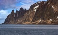 Mountain peaks in north Norway - Senja island