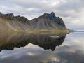 Mountain reflection, Hofn, Iceland