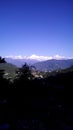 Beautiful view of MountKanchenjunga from India,Sikkim, Gangtok