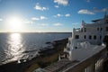 Beautiful view of Museum of Casapueblo in Punta Ballena, Uruguay