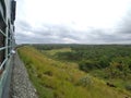 Beautiful view of Nature or Landscape view from Indian Train Window Royalty Free Stock Photo