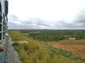 Beautiful view of Nature or Landscape view from Indian Train Window Royalty Free Stock Photo