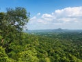Beautiful View of Nature at Nang Khoi Cliff in Thailand Royalty Free Stock Photo