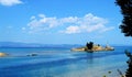 View of Nea Potidea in Kassandra, Chalkidiki peninsula, Greece Royalty Free Stock Photo