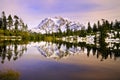 A beautiful View near Mt Shuksan Royalty Free Stock Photo