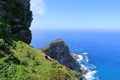 Beautiful view from New Cape Point Lighthouse, Cape of Good Hope, South Africa Royalty Free Stock Photo
