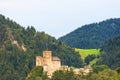 Beautiful view of Niedzica castle Royalty Free Stock Photo