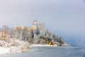 Beautiful view of Niedzica castle Royalty Free Stock Photo