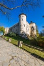 Beautiful view of Niedzica castle, Poland, Europe Royalty Free Stock Photo