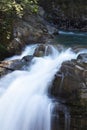 Beautiful view of the Nooksack Falls Washington