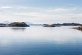 Beautiful view on nowegian fjords Royalty Free Stock Photo