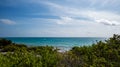 Beautiful view of the Ocean and nature Royalty Free Stock Photo